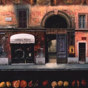 "Frutti di Napoli" by Thomas Pradzynski 36 x 36 - serigraph $3600 Unframed
