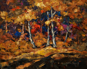  SOLD
"Autumn Collage"
8 x 10 – oil
$570 Unframed
$765 Custom framed