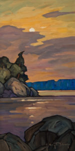 SOLD "Calm," by Phil Buytendorp 8 x 16 - oil $880 Unframed