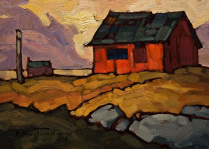  SOLD
"Cottage," by Phil Buytendorp
5 x 7 – oil
$500 Unframed
$650 Custom framed