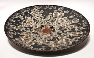 SOLD
Wall-hang bowl (BB-3543) by Bill Boyd
crystalline-glaze ceramic – 19"
$950