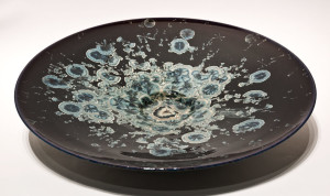  SOLD
Wall-hang bowl (BB-3544) by Bill Boyd
crystalline-glaze ceramic – 19"
$950