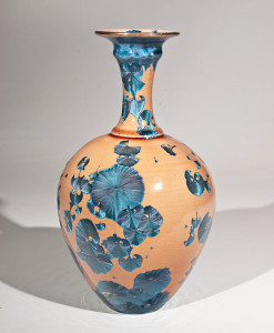  SOLD
Vase (BB-3769) by Bill Boyd
crystalline-glaze ceramic – 11 1/2" (H) x 6" (W)
$450