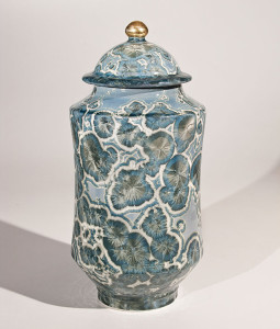SOLD
Lidded vessel (BB-3773) by Bill Boyd
crystalline-glaze ceramic – 12 1/2" (H) x 6" (W)
$625