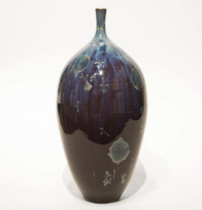 SOLD
Bottle (BB-4069) by Bill Boyd
crystalline-glaze ceramic – 10 1/2" (H) x 5" (W)
$325