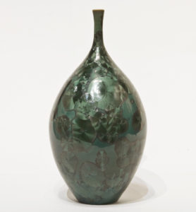 SOLD
Bottle (BB-4163) by Bill Boyd
crystalline-glaze ceramic – 10" (H) x 5" (W)
$320