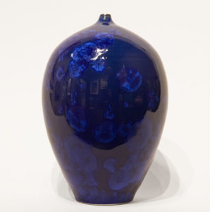 SOLD
Bottle (BB-4165) by Bill Boyd
crystalline-glaze ceramic – 8" (H) x 5 1/2" (W)
$275