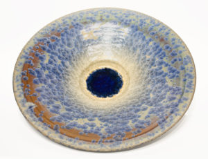 SOLD
Wall-hang bowl (BB-4225) by Bill Boyd
crystalline-glaze ceramic – 21" (W)
$950