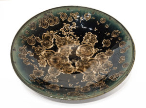 SOLD Bowl (BB-4232) by Bill Boyd crystalline-glaze ceramic - 19" (W) $950