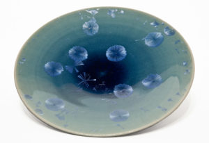 SOLD Bowl (BB-4238) by Bill Boyd crystalline-glaze ceramic - 9" (W) $115