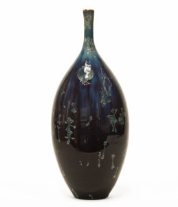 SOLD
Bottle (BB-4242) by Bill Boyd
crystalline-glaze ceramic – 10 1/2" (H) x 4 1/2" (W)
$275