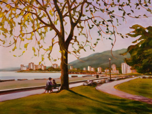  SOLD
"Ambleside – West Vancouver, B.C.," by Niels Petersen
12 x 16 – oil (1998)
$750 Unframed