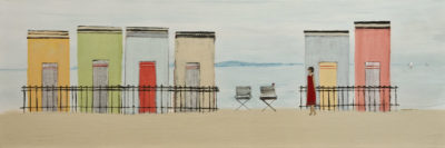 SOLD "For Rent," by Louise Lauzon 10 x 30 - acrylic $800 Unframed