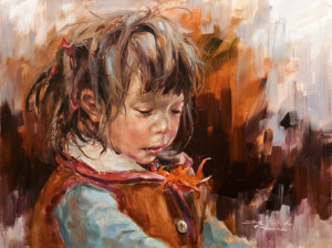  SOLD
"Girl From Lhasa," by Donna Zhang
18 x 24 – oil
$3460 Unframed