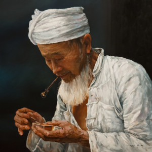  SOLD
"The Matchbox," by Donna Zhang
30 x 30 – oil
$5840 Unframed