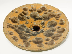 SOLD
Wall-hang bowl (BB-3923) by Bill Boyd
crystalline-glaze ceramic – 19" (W)
$900