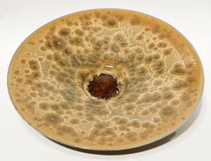 SOLD
Wall-hang bowl (BB-3925) by Bill Boyd
crystalline-glaze ceramic – 19" (W)
$950