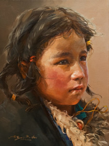SOLD
"Inquisitive," by Donna Zhang
12 x 16 – oil
$1620 Unframed
