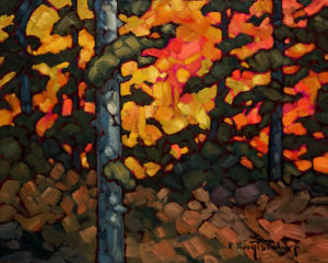SOLD "Bits of Orange," by Phil Buytendorp 8 x 10 - oil $520 Unframed $700 in show frame