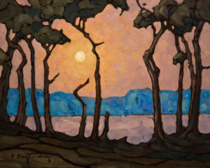 SOLD "Moonlit Screen," by Phil Buytendorp 8 x 10 - oil $520 Unframed $700 in show frame