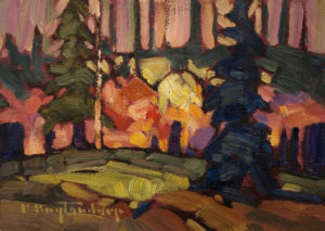  SOLD
"Across the Yard," by Phil Buytendorp
5 x 7 – oil
$490 Framed