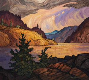  SOLD
"After the Storm," by Phil Buytendorp
36 x 40 – oil
$4025 Unframed