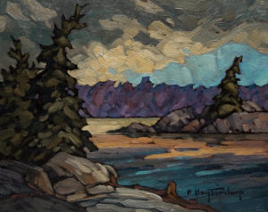  SOLD
"Back Water," by Phil Buytendorp
8 x 10 – oil
$580 Framed