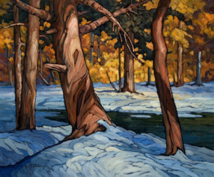  SOLD
"A Brief Thaw," by Phil Buytendorp
20 x 24 – oil
$1540 Unframed