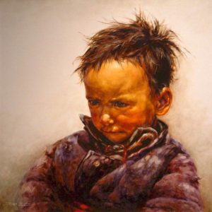  SOLD
"Concentrating," by Donna Zhang
30 x 30 – oil
