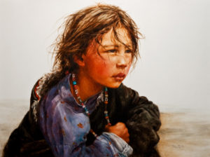  SOLD
"Contemplation," by Donna Zhang
36 x 48 – oil
$9300 Unframed