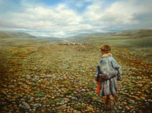  SOLD
"Heading Home," by Donna Zhang
36 x 48 – oil