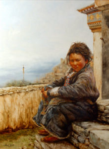  SOLD
"The High View," by Donna Zhang
30 x 40 – oil
$7260 Custom framed
