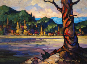  SOLD
"Lake of the Trees," by Phil Buytendorp
12 x 16 – oil
$1025 Framed
