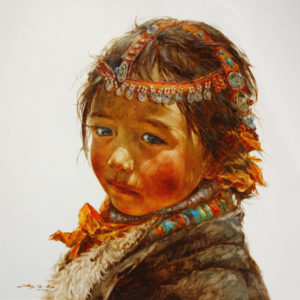  SOLD
"Little Jewel," by Donna Zhang
30 x 30 – oil