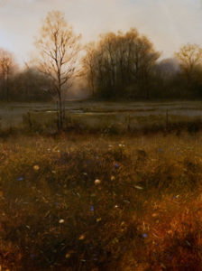 SOLD "Meadow in Morning Light," by Renato Muccillo 9 x 12 - oil $1675 in show frame