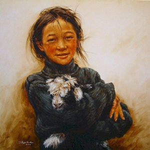 SOLD
"My Favourite One," by Donna Zhang
30 x 30 – oil