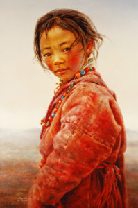 SOLD
"On a Foggy Day," by Donna Zhang
24 x 36 – oil