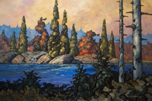  SOLD
"On Lac Des Roche," by Phil Buytendorp
24 x 36 – oil
$2480 Framed