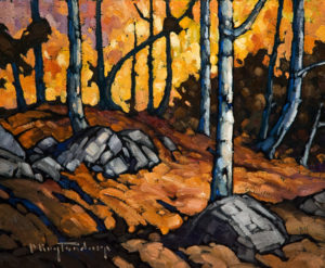 SOLD "On Sumas Mountain," by Phil Buytendorp 10 x 12 - oil $660 Unframed $860 in show frame