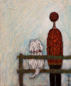SOLD "Our Favourite Spot," by Bev Binfet 8 x 10 - mixed media $330 Unframed $420 in show frame
