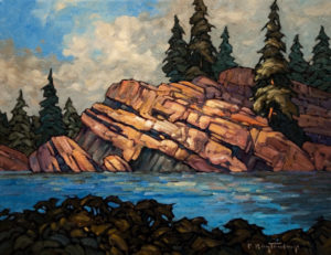  SOLD
"Outcropping," by Phil Buytendorp
16 x 20 – oil
$1210 Unframed