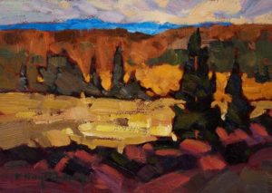  SOLD
"Overview," by Phil Buytendorp
5 x 7 – oil
$490 Framed