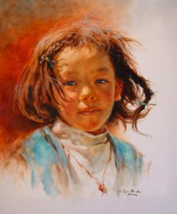 SOLD
"Precious Gem," by Donna Zhang
20 x 24 – oil
