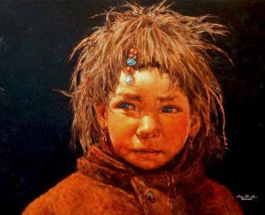 SOLD
"Red Hairstring," by Donna Zhang
24 x 30 – oil