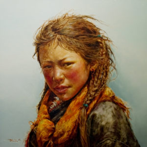  SOLD
"Standing in Winter," by Donna Zhang
36 x 36 – oil
$7750 Custom framed
$7120 with standard frame
