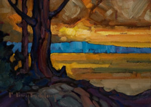  SOLD
"Sunset," by Phil Buytendorp
5 x 7 – oil
$490 Framed