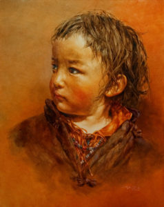  SOLD
"Sweet Warmth," by Donna Zhang
24 x 30 – oil
$5200 Custom framed
$5140 with standard frame