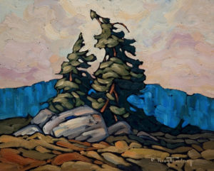  SOLD
"Two Standing Alone," by Phil Buytendorp
8 x 10 – oil
$430 Unframed