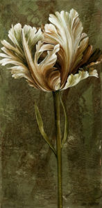 SOLD "Visual Essence III," by Linda Thompson 12 x 24 - acrylic $990 in show frame $700 Unframed (thick canvas wrap)