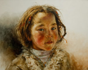  SOLD
"Warm Winter," by Donna Zhang
24 x 30 – oil
$5200 Custom framed
$5140 with standard frame